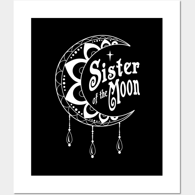 Sister of the Moon Wall Art by Gothic Rose